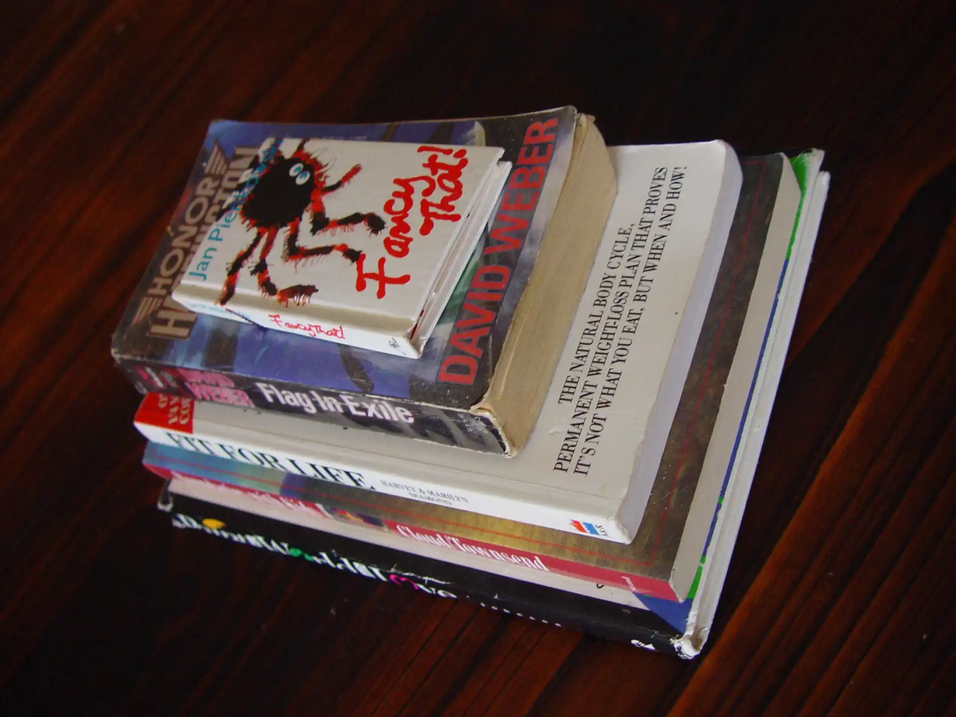 Boeken op tafel